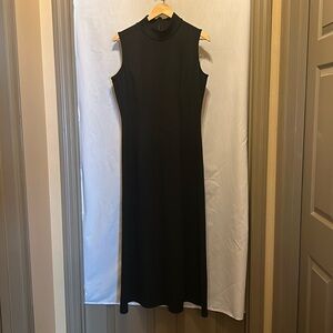 Black full length dress